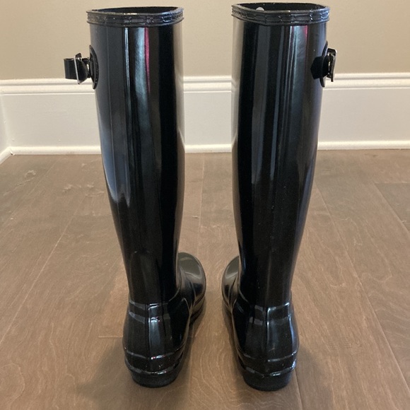 Black Hunter boots - Picture 3 of 4